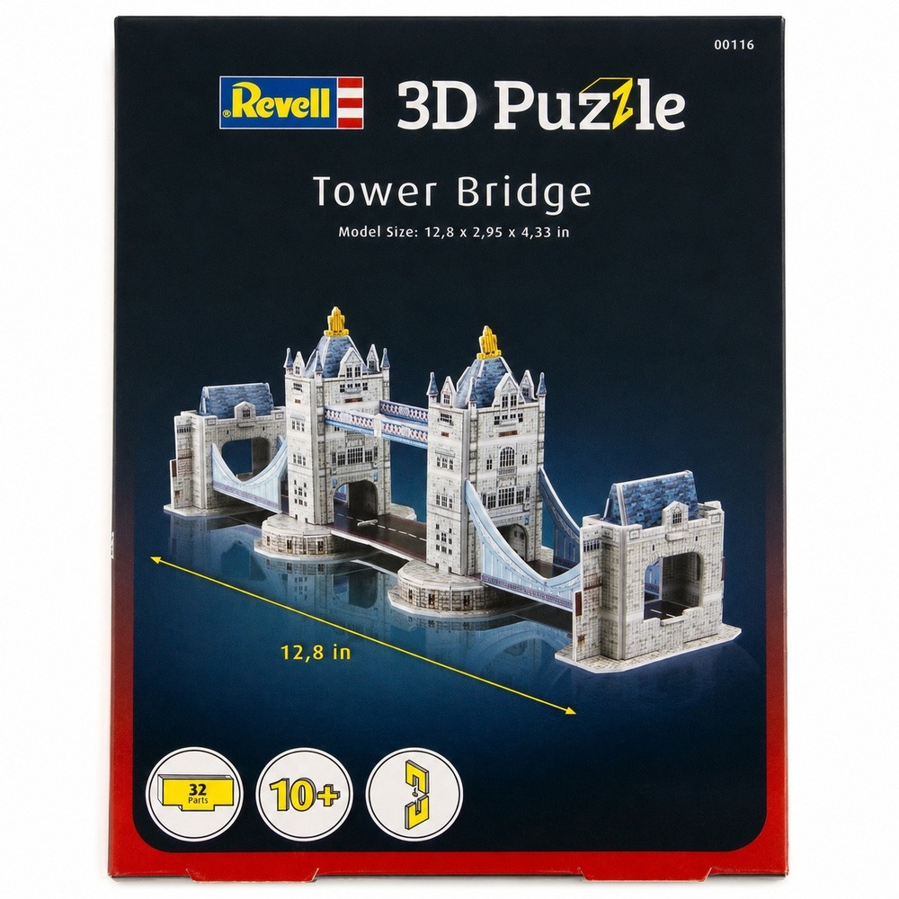 Revell 3D Puzzle Tower Bridge London Model Kit 32 Pieces 00116 New